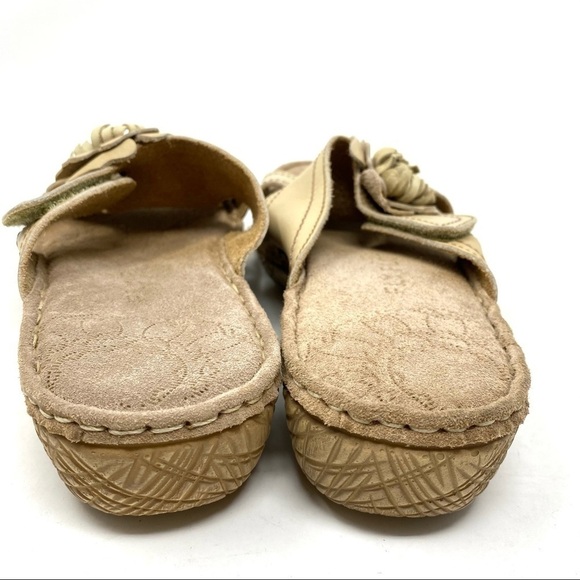 Fly Flot Celebrity slip on sandals beige - Picture 6 of 7